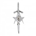 Masonic Swords Kilt Pin
