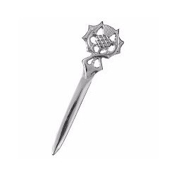 Scottish Thistle Swords Kilt Pin