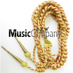 Army Shoulder Aiguillette Gold/Red Wire Cord