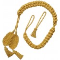 Yellow Wool Bearskin Hat Cords