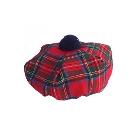 Royal Stewart Tartan Tammy Hat