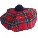 Royal Stewart Tartan Tammy Hat