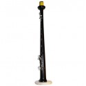 Replacement Irish Bagpipe Chanter, African Blackwood or Ebony wood with 3 keys