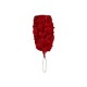 Red Feather Hackle Plume