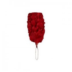 Red Feather Hackle Plume