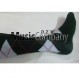 Green/White Scottish/Highland Wool Kilt Hose/Sock