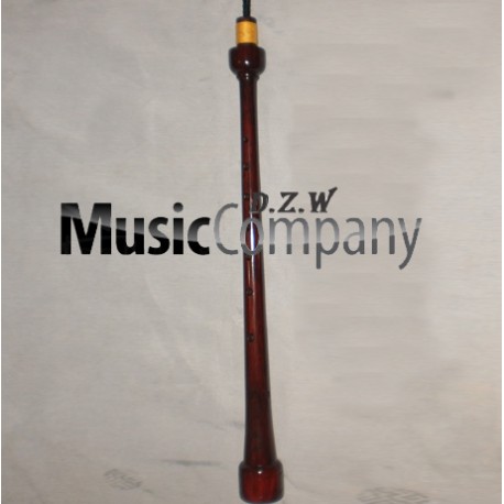 Engraved Rosewood Bagpipe Chanter