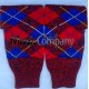 Scottish/Highland Stewart Tartan Diced Wool kilt Hose Top