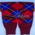 Scottish/Highland Stewart Tartan Diced Wool kilt Hose Top