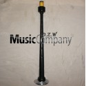 Engraved Black Plastic Bagpipe Chanter