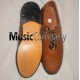 Tan Brown Ghillie Brogues Leather Upper with Leather Sole