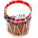 Snare Renaissance Red Civil War Drum 14 inches x 17 inches Military Heritage Rope Tension