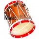 Snare Renaissance Red Civil War Drum 14 inches x 17 inches Military Heritage Rope Tension