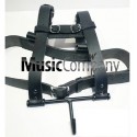 Bass Drum Harness Black Leather