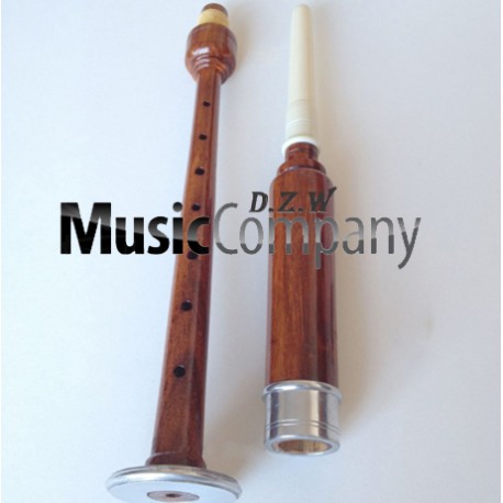 Plain Mounted Rosewood Practice Chanter