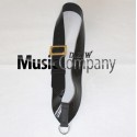 Black PVC Side/Tenor Drum Sling with Gold Buckle