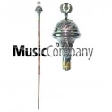 Engraved Head Drum Major Mace Stick