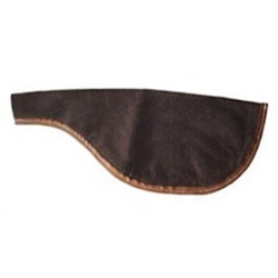 Brown Chrome Leather Bagpipe Bag