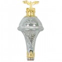 Spare Engraved Mace Head with Crown and Eagle