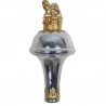 Spare Plain Mace Head with Crown and Lion
