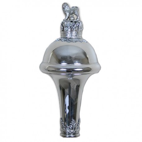 Spare Plain Mace Head with Crown and Lion