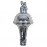 Spare Plain Mace Head with Crown and Lion