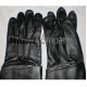 Black Leather Drum Majors Gauntlet Gloves